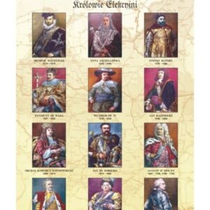 Królowie elekcyjni historia plansza plakat