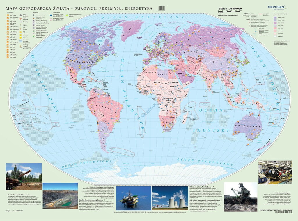 Mapa gospodarcza świata