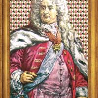 Królowie Polski portret August II Mocny