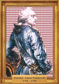 Królowie Polski portret August Poniatowski