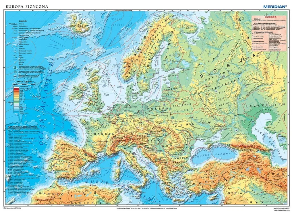 DUO Europa fizyczna z elementami ekologii