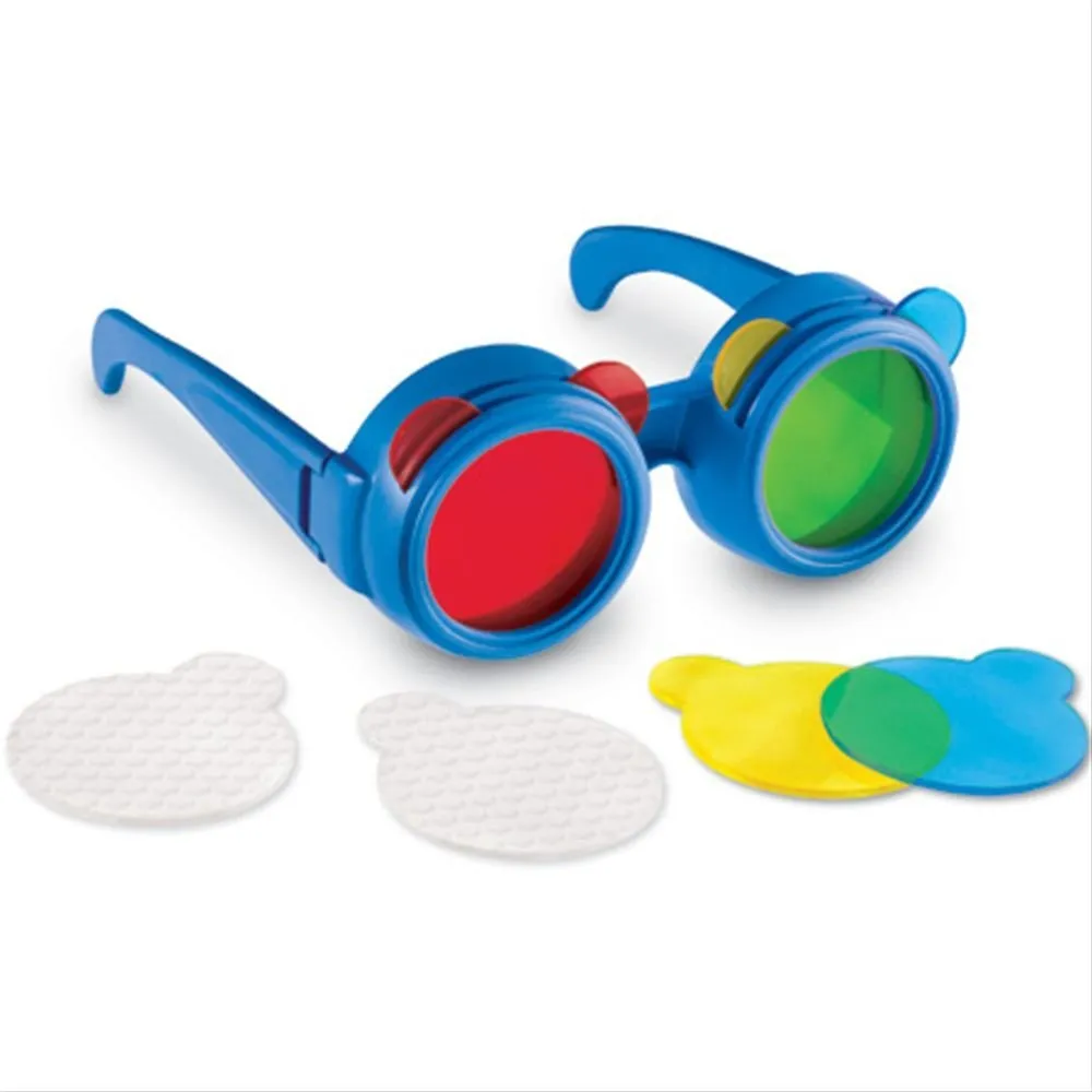 Magiczne Okulary Nauka Mieszanie Kolorów Barw Montessori
